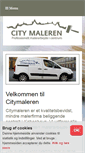 Mobile Screenshot of citymaleren.dk